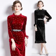 RM28027#新款女时尚气质高级感高端小香风连衣裙