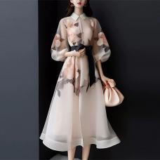 RM29717#新中式女装国风款气质高级感奢华大牌高端连衣裙子2023新款