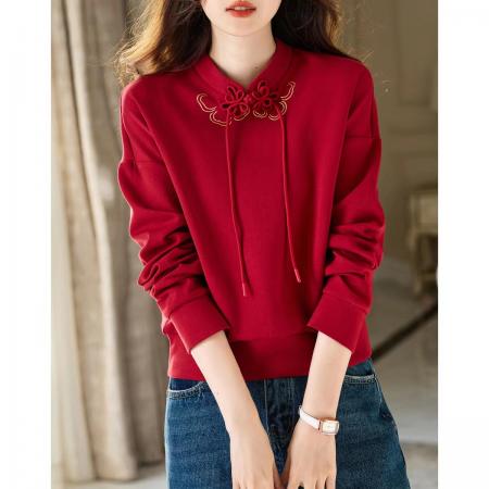 RM31826#小个子新中式国风超好看连衣裙女秋冬显瘦气质洋气减龄新年裙子