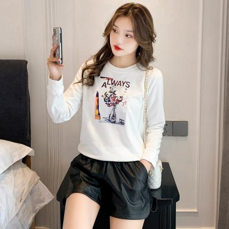 RM32445#新款薄款上衣大码女装时尚气质小卫衣外穿现货