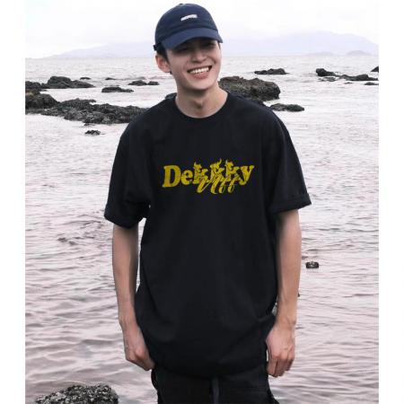 RM33457#后包条 春新款纯棉大码短袖T恤