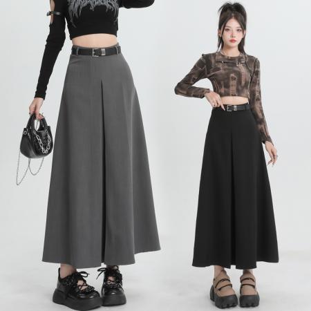 RM33730#a字西装裙半身裙女春夏新款百搭高腰直筒中长款裙子大摆裙伞裙