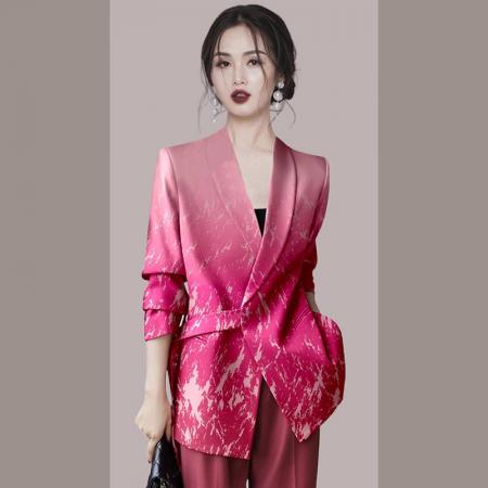 PF1273#高级感超好看西装外套女2024年新款气质炸街休闲西服