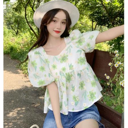 PF1306#夏新款刺绣上衣白色设计感休闲套头百搭洋气镂空短袖衫M-4XL200斤