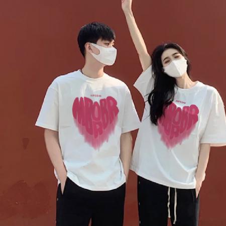 PF1470#纯棉短袖t恤女夏季上衣宽松设计感小众街头