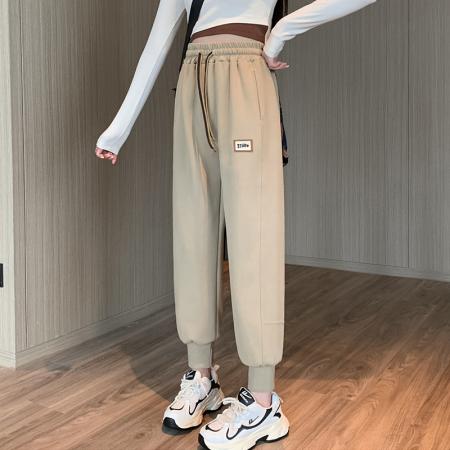 PF1990#运动裤女裤春秋哈伦裤休闲卫裤子