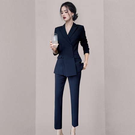 PF4831#高级感西装套装气质女神范工作服小西服套装